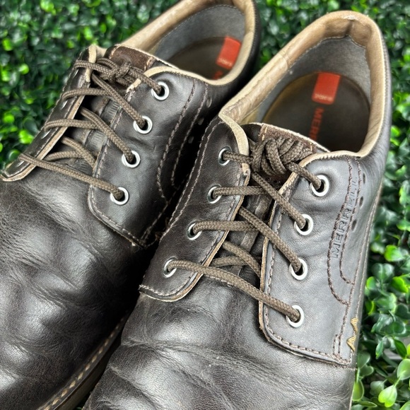 Merrell Dark Leather Men\'s Oxfords Lace up main image 4
